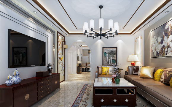 新中式风格三房装修