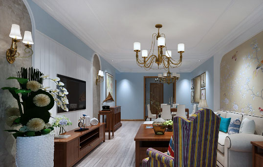 新中式风格三房装修设计