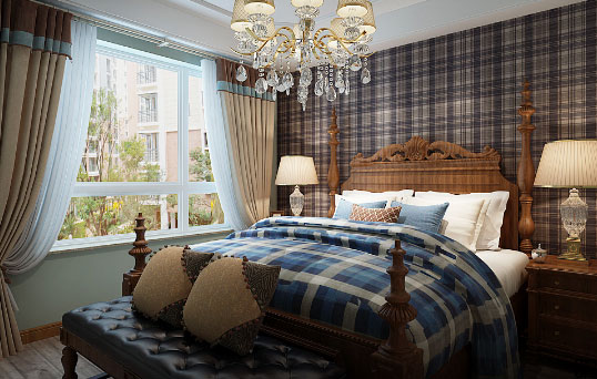 新中式风格三房装修设计