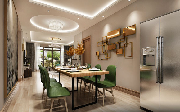 现代风格三房装修