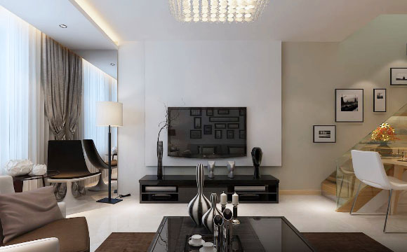 简约风格复式公寓装修