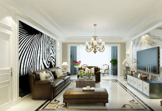 现代风格装修效果图