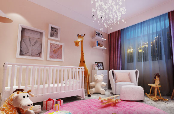 现代风格三房装修效果图