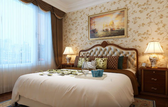 美式风格三房装修