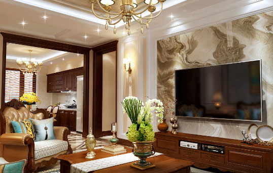 美式风格三房装修