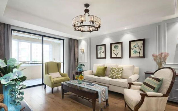 美式风格三房装修