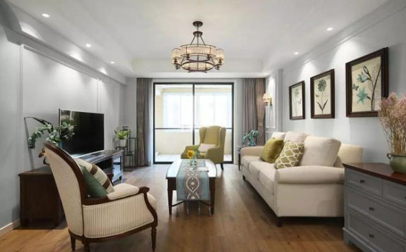 美式风格三房装修