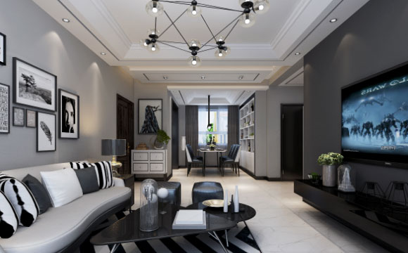 现代风格装修效果图