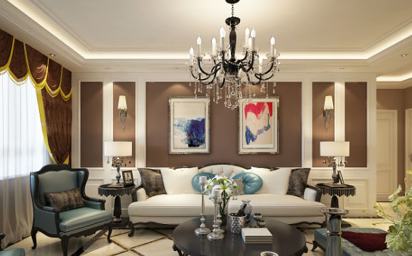 欧式风格三房装修