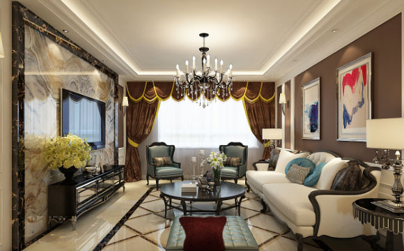 欧式风格三房装修