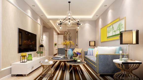 简约风格两房装修