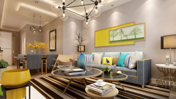 简约风格两房装修