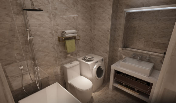 简约风格两房装修