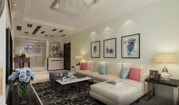 简约风格两房装修