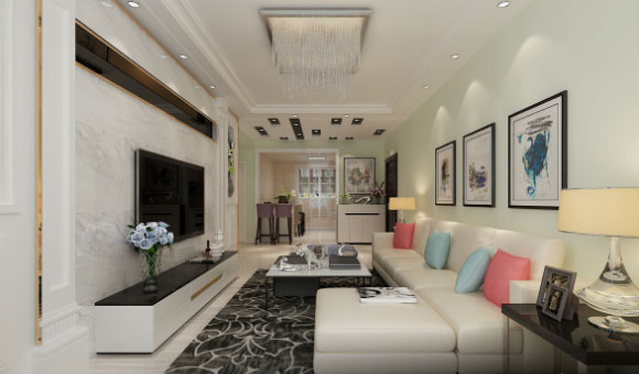 简约风格两房装修