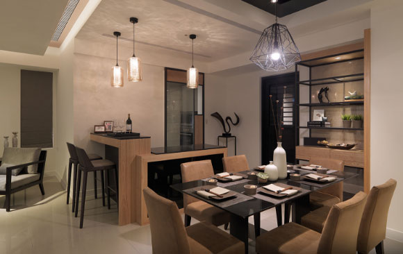 现代风格三房装修