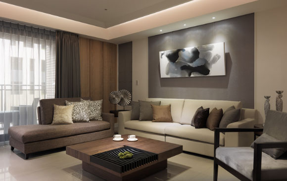 现代风格三房装修