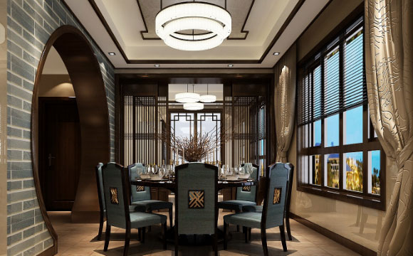 新中式风格别墅装修