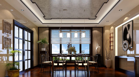 新中式风格别墅装修
