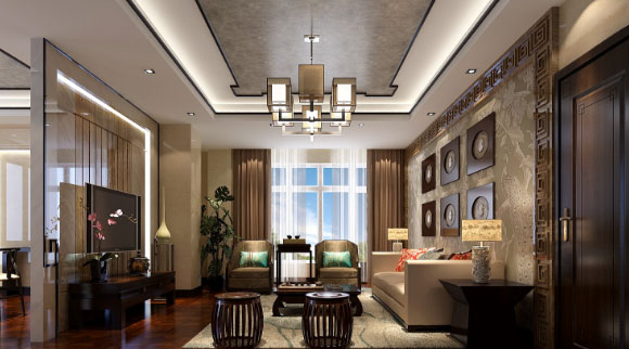 新中式风格别墅装修