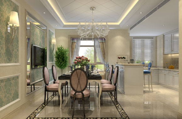 欧式风格装修效果图