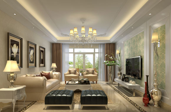 欧式风格装修效果图