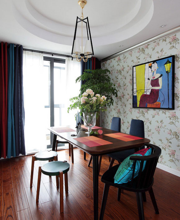 混搭风格三房装修