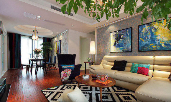 混搭风格三房装修