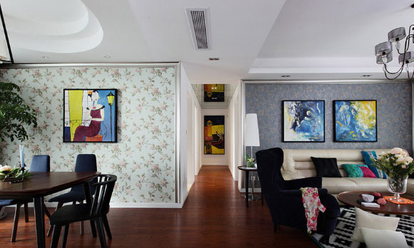 混搭风格三房装修