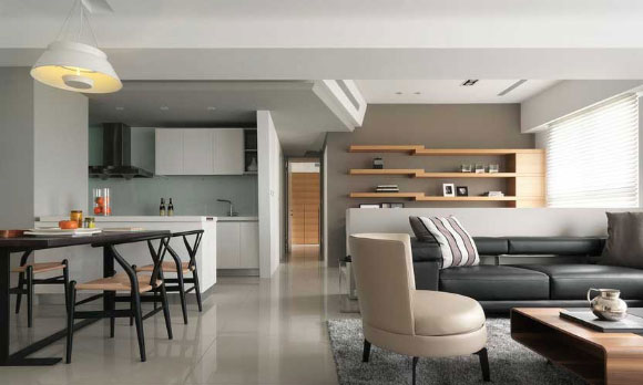 现代风格三房装修