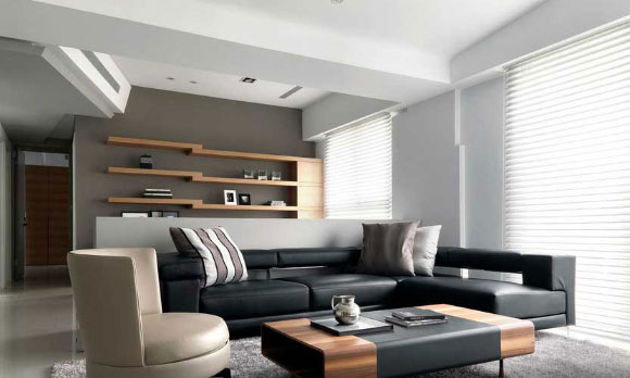 现代风格三房装修