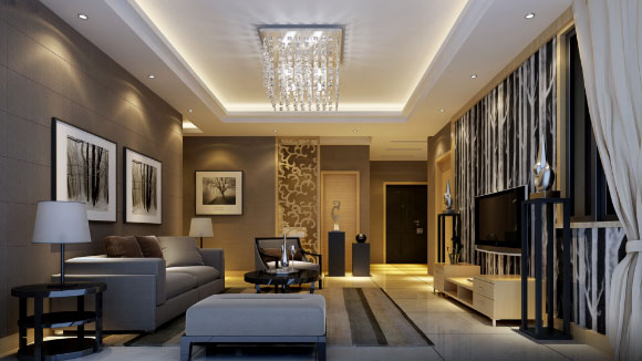 现代风格客厅设计