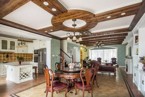 美式乡村风格别墅装修