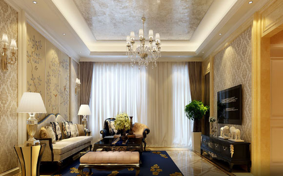现代欧式风格装修设计,完美演绎欧式的奢华与贵气!喜欢吗?