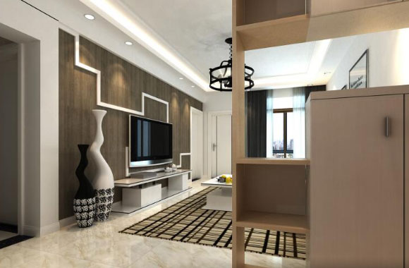 现代风格三房装修设计