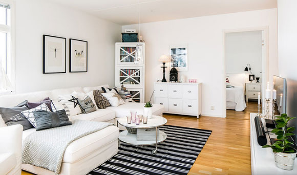 北欧风单身公寓装修