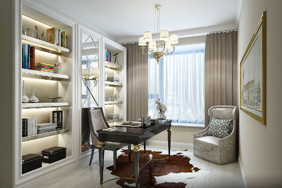 现代风格两房装修设计