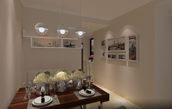 现代风格两房装修设计