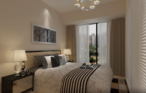 现代风格两房装修设计