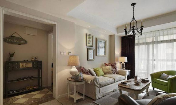 美式田园风格三房装修