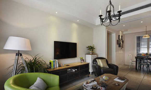 美式田园风格三房装修