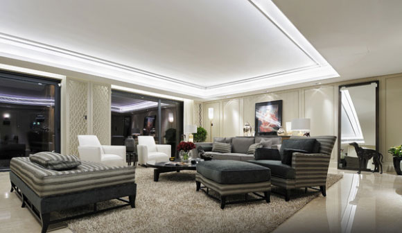 现代风格大空间装修