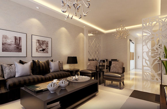 简欧风格两房装修设计