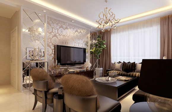 简欧风格两房装修设计