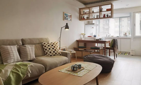 客餐厅一体装修