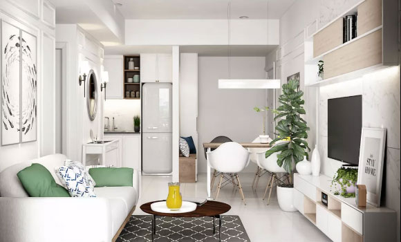 客餐厅一体装修