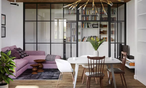 客餐厅一体装修