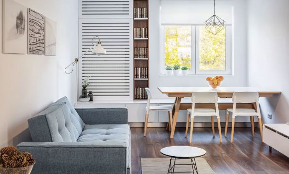 客餐厅一体装修