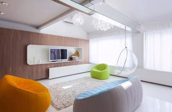 客厅电视背景墙装修