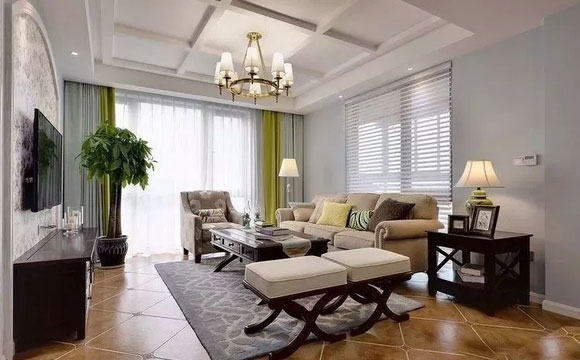 简约美式风格三房装修